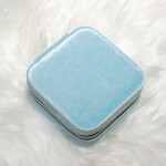 Travel Jewelry Case Manufacturer - Square Flannel Velvet Organizer Box