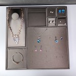 Necklace Tray Manufacturer - Hot Selling Custom Fine Jewelry Leather