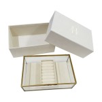 Glass Jewelry Box Manufacturer - Wedding Decorative Clear Treasure Case