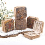 Travel Jewelry Box Manufacturer - Hot Selling Vintage Cork Leather