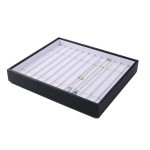 Jewelry Display Tray Manufacturer - Luxury Leather Ring Necklace Presentation