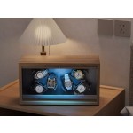 Watch Winder Manufacturer - Flexible Brown Wood 3 Watch Pillows