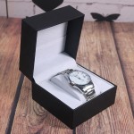Watch Packaging Box Manufacturer - Black Single Wrist Velvet Pillow