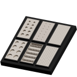 Jewelry Tray Manufacturer - New Fashion Black Removable Pad