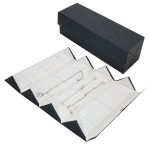 Leather Jewelry Organizer Manufacturer - Custom Portable Foldable Rings