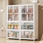 Folding Wardrobe Manufacturer - Plastic Durable Kids Clothes Organize