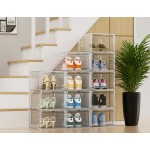 Shoe Organizer Manufacturer - Clear Plastic Stackable Magnetic