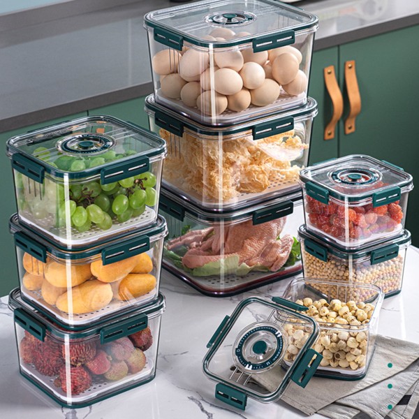 Refrigerator Organizer Manufacturer - Plastic Fruit Vegetable Storage Bin