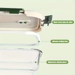 Glass Lunch Box Manufacturer - Borosilicate Snap Lid Leak Proof