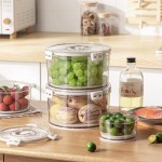 Plastic Crisper Manufacturer - Transparent Fridge Organization Bin