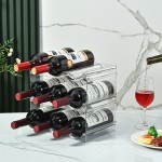 Wine Organizer Rack Manufacturer - Plastic Bottle Glass Display