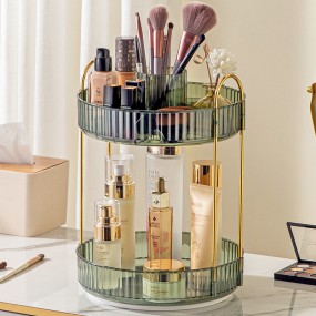 Cosmetic Storage Rack Manufacturer - Bathroom Dressing Table Double-layer