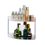 Corner Storage Rack Manufacturer - Fan Shape 2 Tier Triangular