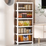Storage Cabinet Manufacturer - Multi Layer Transparent Tea Color