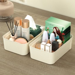 Desktop Storage Box Manufacturer - Cream Style Snack Organizing