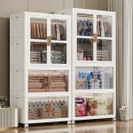 Folding Wardrobe Manufacturer - Plastic Durable Kids Clothes Organize