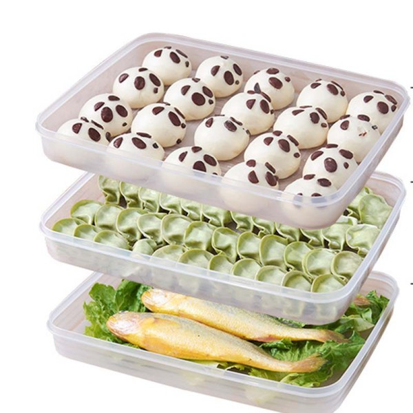 Dumpling Box Manufacturer - Plastic Holder Food Organizer