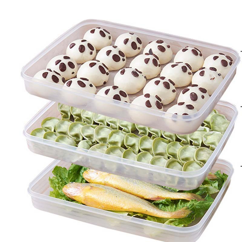 Dumpling Box Manufacturer - Plastic Holder Food Organizer