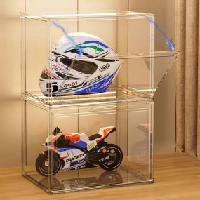 Storage Cabinet Manufacturer - Transparent Cosmetics Book Display