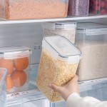 Grain Storage Box Manufacturer - Rectangular Sealed Transparent Jar