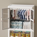 Folding Wardrobe Manufacturer - Plastic Durable Kids Clothes Organize