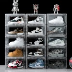 Shoe Storage Container Manufacturer - Luxury Transparent Stackable