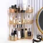 Triangle Storage Rack Manufacturer - Household 3 Layers Cosmetic