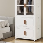 Folding Wardrobe Manufacturer - Plastic Durable Kids Clothes Organize