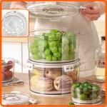 Fridge Organizer Set Manufacturer - Clear Fruit Vegetable Storage Bin