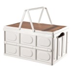 Camping Storage Box Manufacturer - Outdoor Stall Wooden Lid
