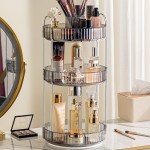 Makeup Organizer Manufacturer - 3 Layers 360 Rotating Spinning