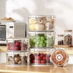 Plastic Crisper Manufacturer - Transparent Fridge Organization Bin