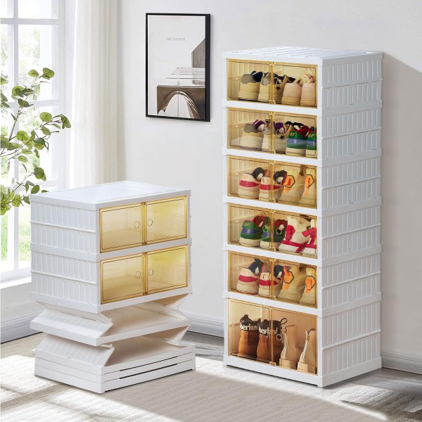 Shoe Storage Box Manufacturer - Household Installation-free Stackable