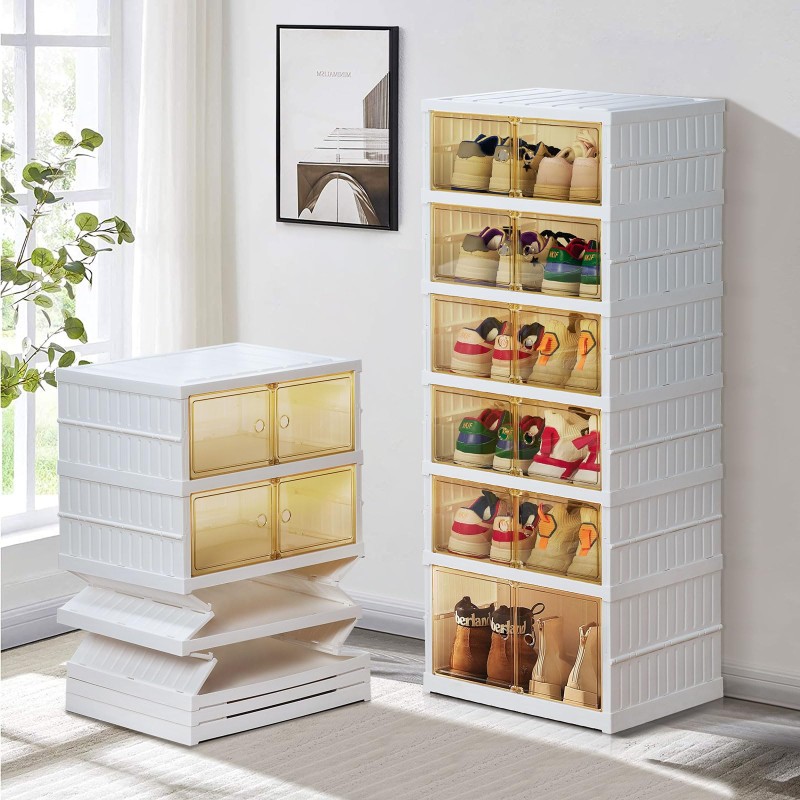 Shoe Storage Box Manufacturer - Household Installation-free Stackable