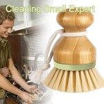Dish Brush Manufacturer - Natural Sisal Bamboo Replaceable Head