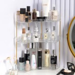 Triangle Storage Rack Manufacturer - Household 3 Layers Cosmetic