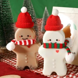 Christmas Bottle Factory - Gingerbread Man Party Candy Jar