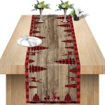 Christmas Table Runner Factory - Linen Anti-fouling Dinner Decor