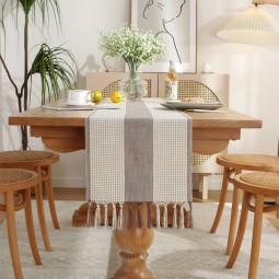 Table Runner Factory - Handmade Tassel Wedding Table Linen