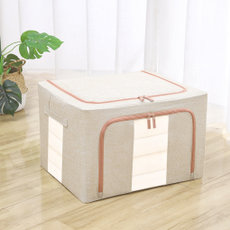 Wardrobe Storage Box Manufacturer - Folding Clear Window Fabric
