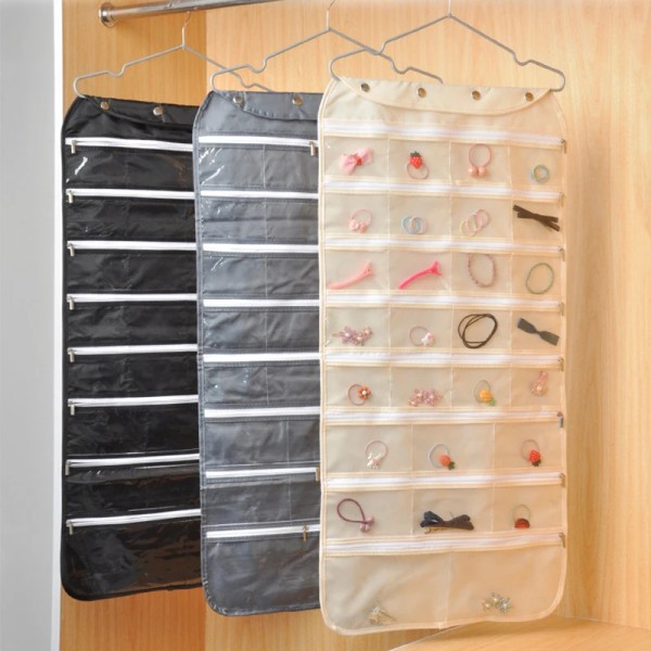Jewelry Storage Bag Factory - 80 Pockets Dustproof Hanging