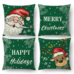 Christmas Cushion Cover Factory - 45x45 Xmas Gift Pillowcase