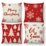 Christmas Cushion Cover Factory - 45x45 Xmas Gift Pillowcase