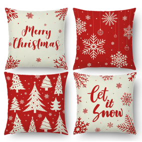 Christmas Cushion Cover Factory - 45x45 Xmas Gift Pillowcase