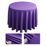 Round Tablecloth Factory - Disposable PVC Wedding Party Decor