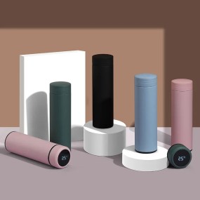 Smart Water Bottle Factory - Stainless Steel Temperature Display