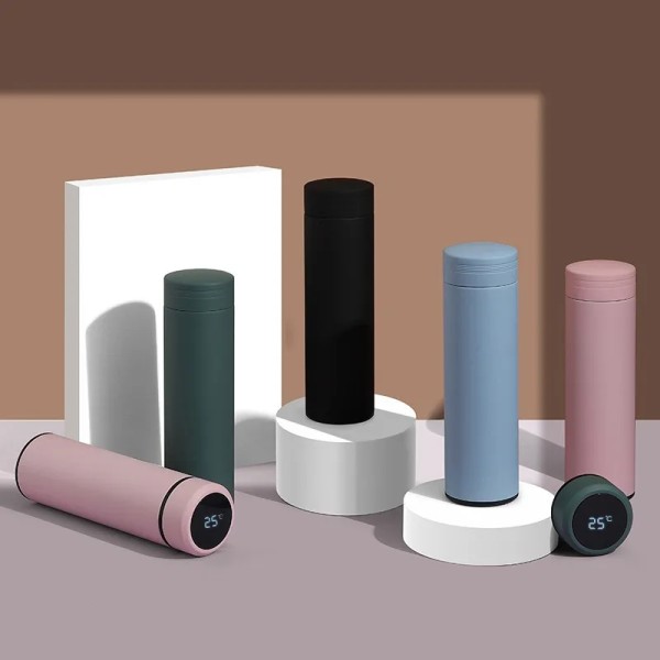 Smart Water Bottle Factory - Stainless Steel Temperature Display