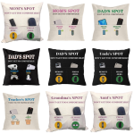 Pillowcase Manufacturer - Linen Storage Pocket Cushion Cover