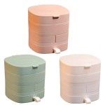 Jewelry Storage Box Factory - Rotating Display Rack with Cover