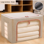 Storage Box Factory - 66L Cotton Linen Folding